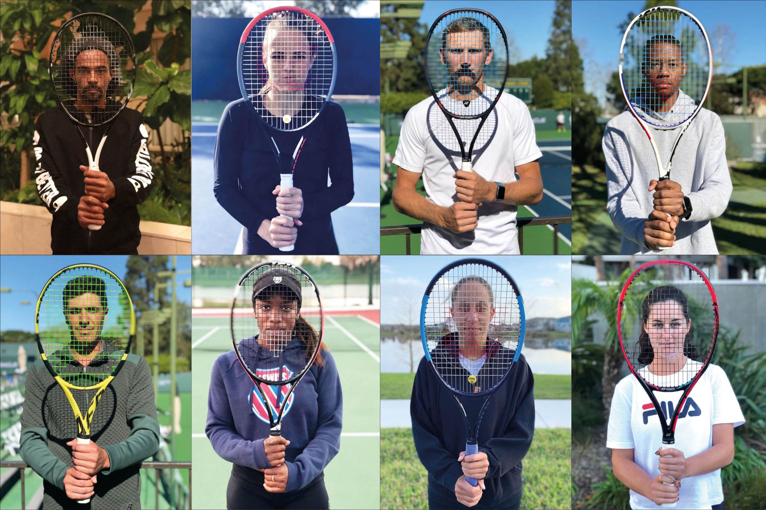 BEHIND THE RACQUET