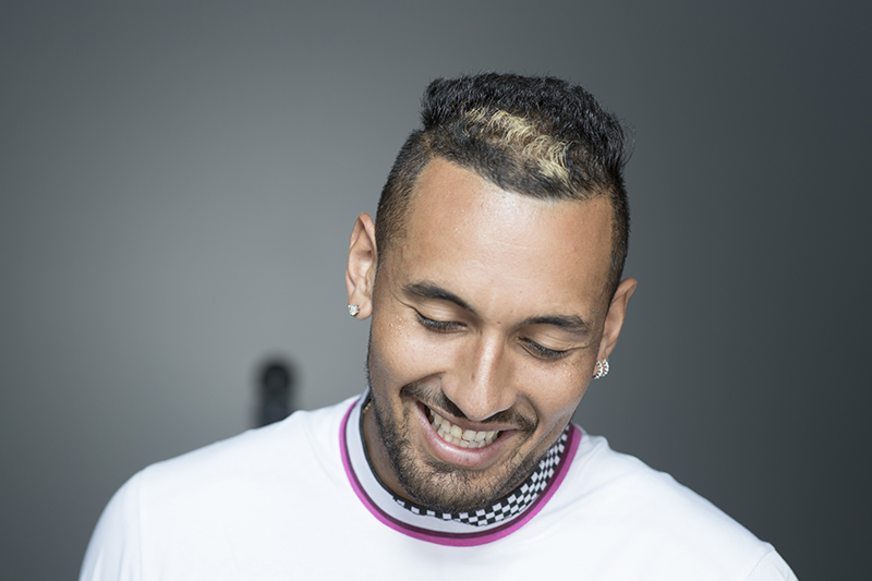 SANTO KYRGIOS, COMMEDIANTE E MARTIRE