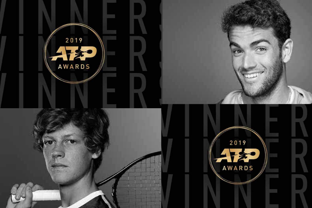 È tempo di premi: Berrettini e Sinner fanno il pieno con Atp e SuperTennis