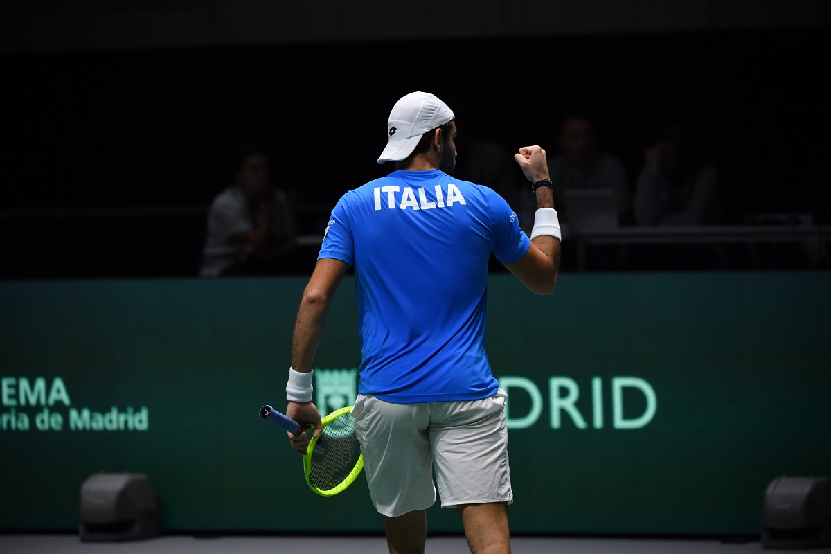 Per Berrettini infortunio agli addominali, niente Atp Cup