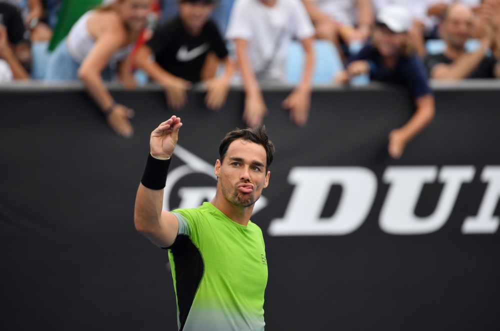 A Fognini bastano 3 set. Federer avanti col brivido, Williams out