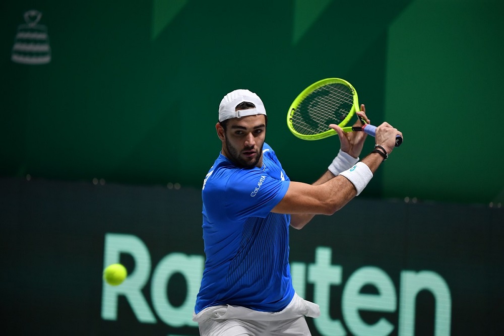 Berrettini cede al quinto, troppo Fucsovics per Sinner