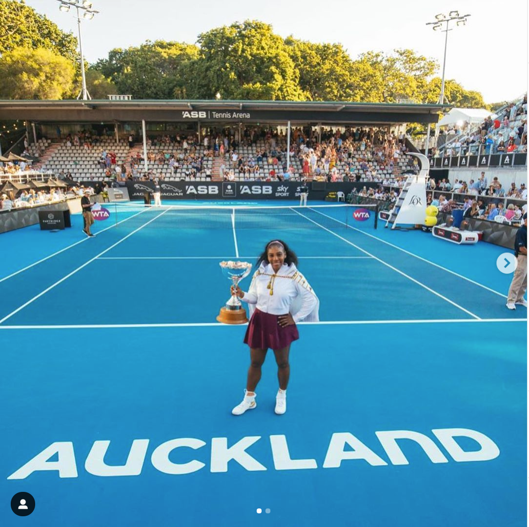 Serena Williams, finalmente una coppa da mamma