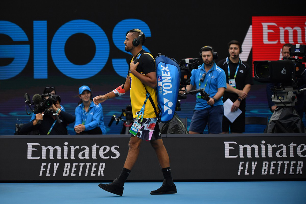 Kyrgios e la scelta vegetariana