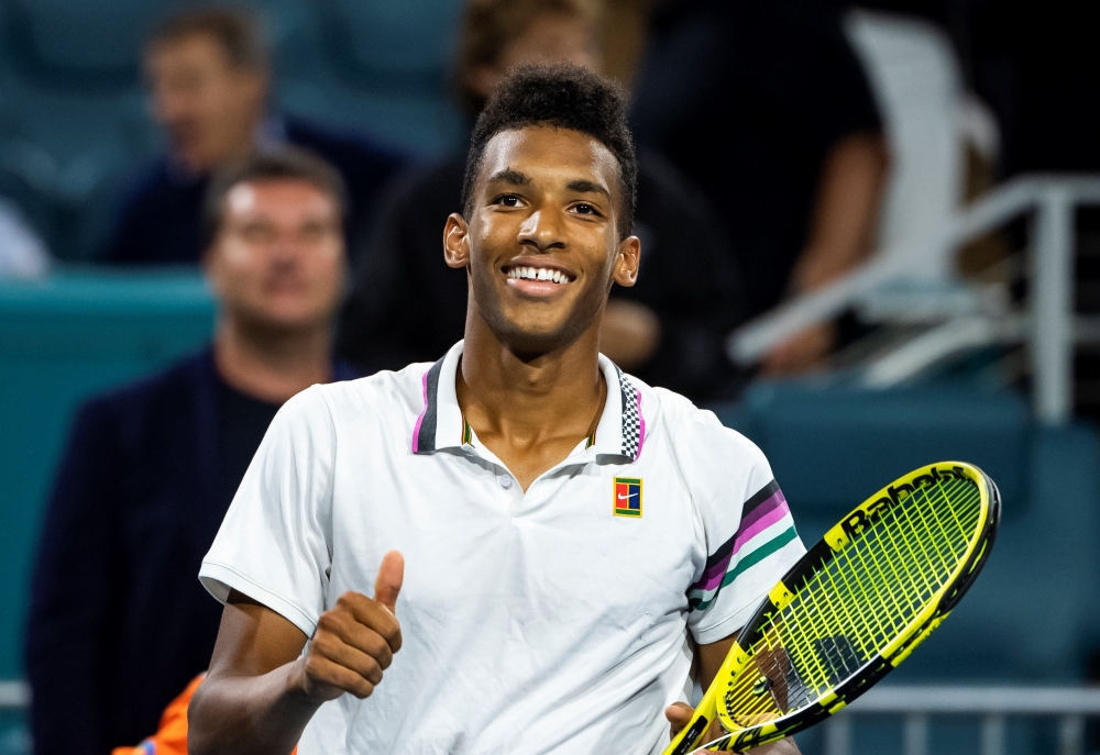 Felix Auger-Aliassime, 5 finali Atp da teenager: superato Federer