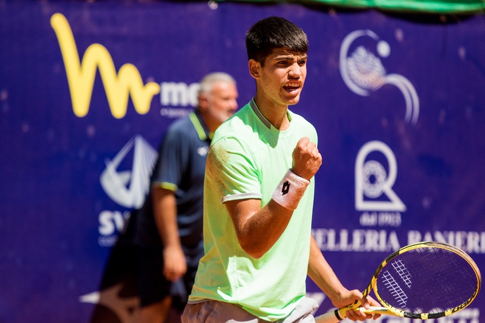 La prima volta del sedicenne Alcaraz Garfia, sulle orme di Nadal