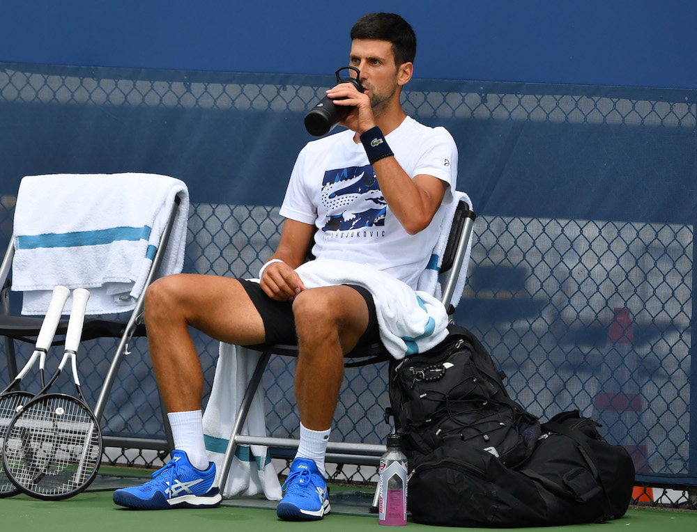 I consigli di Djokovic per un’alimentazione sana durante l’isolamento da coronavirus