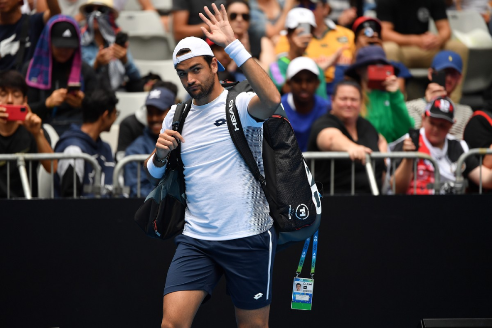 Ultimate Tennis Showdown: Berrettini cede a Thiem, Tsitsipas può andare in vetta