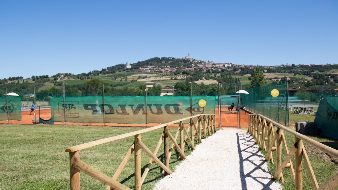 Il dietro le quinte di Todi: i tennisti si preparano ai match