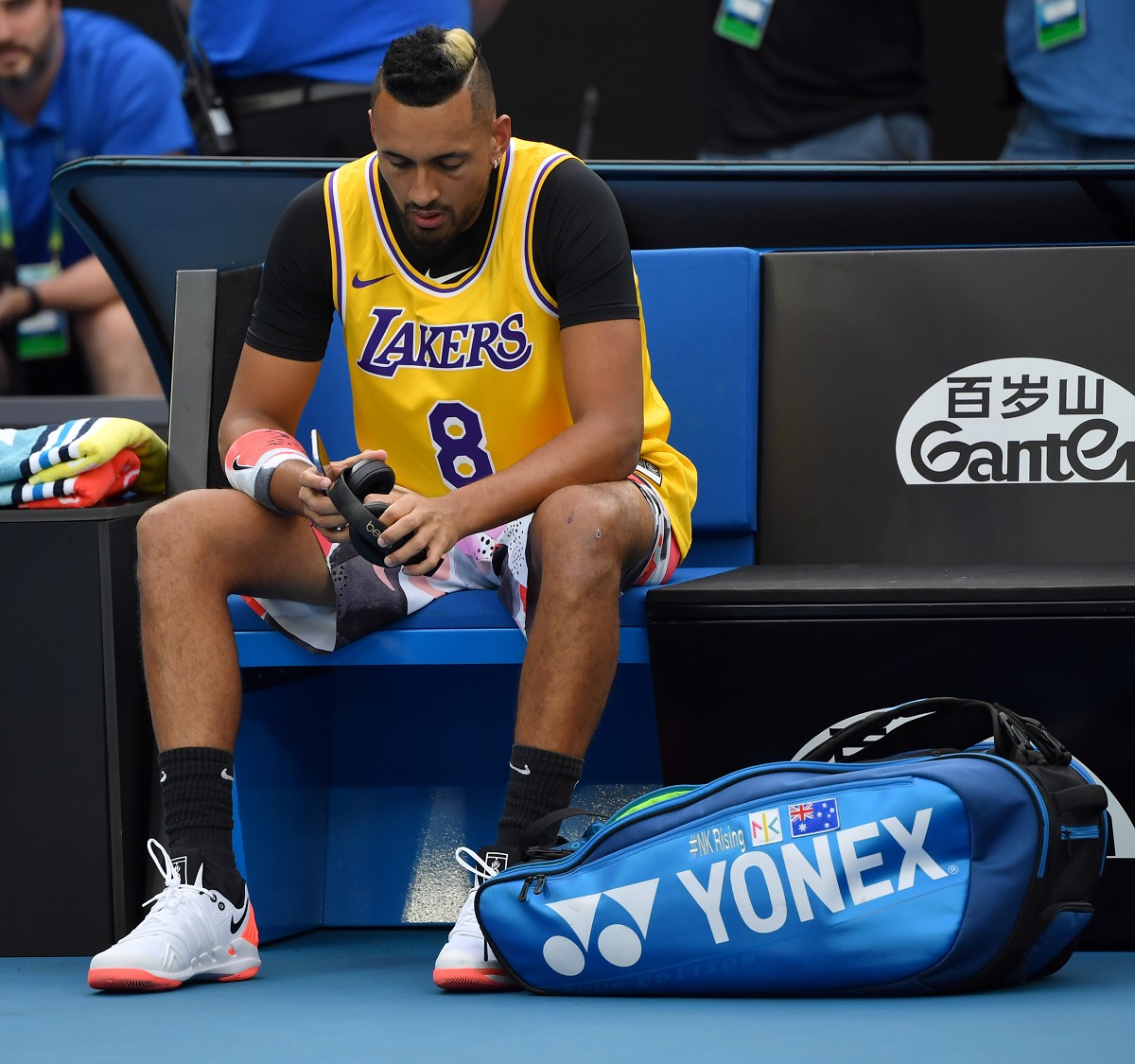 Kyrgios dà del fannullone a Gaudenzi: “Non ci avete consultato”