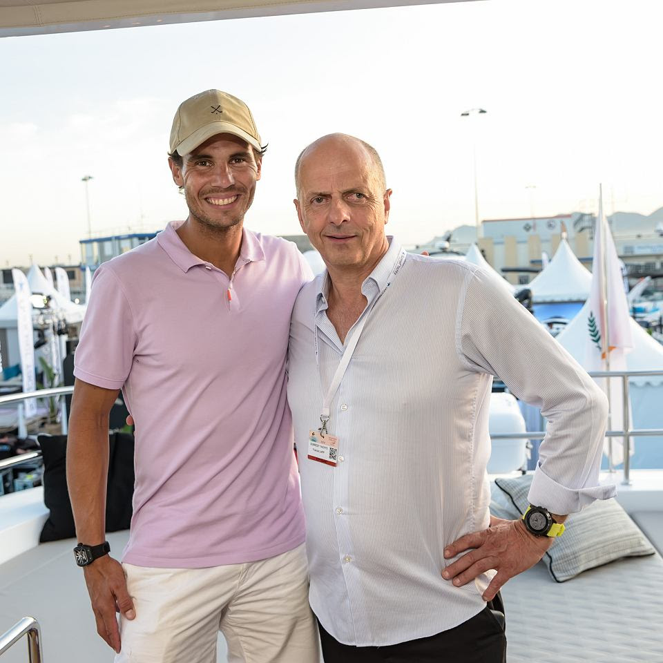 Le foto del nuovo super yacht di Rafael Nadal