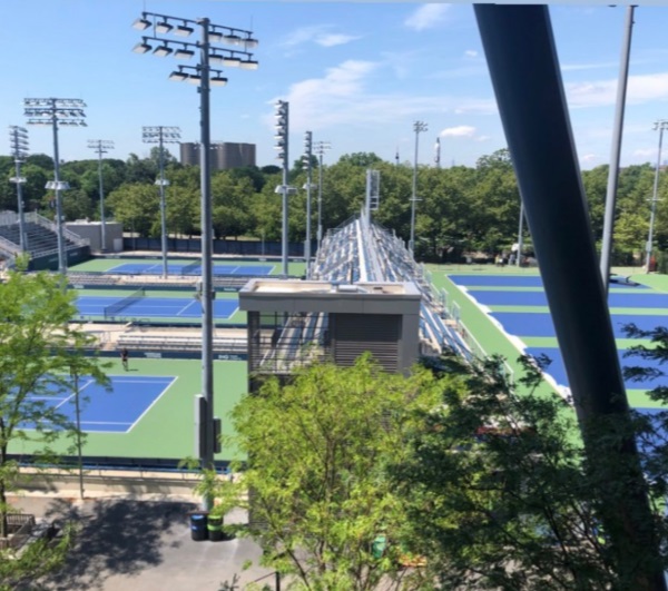 New York si prepara a Cincinnati e agli Us Open: le foto dei campi del BJK Tennis Center