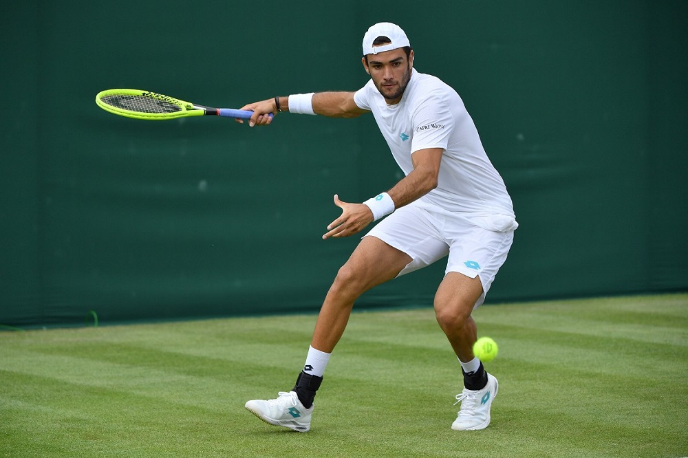 Berrettini giocherà sull’erba di Berlino. Sinner si allena con Haas