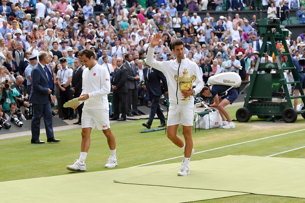 Un simulatore mostra come Federer avrebbe vinto la finale di Wimbledon con Djokovic