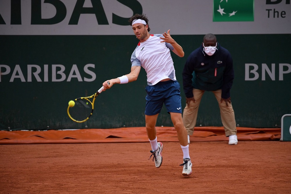 Cecchinato in grande spolvero: è nel main draw del Roland Garros