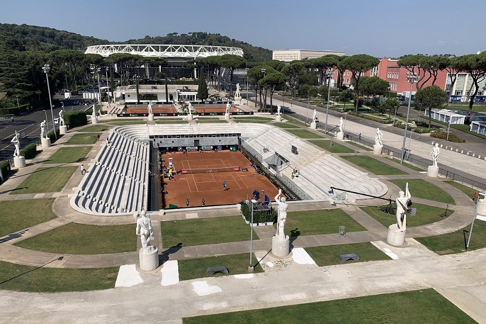 Internazionali, Spadafora annuncia: “1000 spettatori per semifinali e finali”