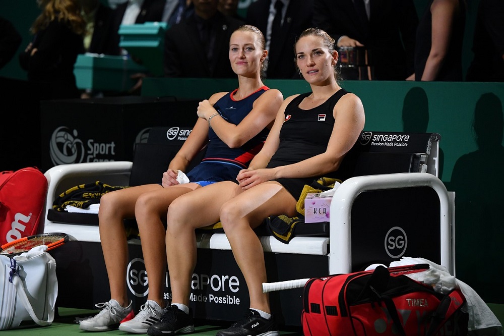 Us Open, Mladenovic e Babos squalificate dal doppio: quarantena per Kiki