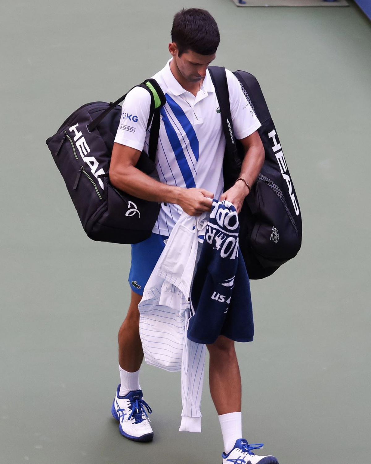 Il giudice arbitro: «Non c’era altra scelta che squalificare Djokovic»