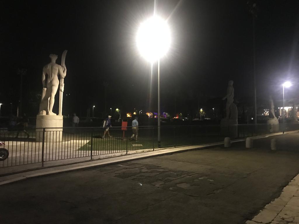 Internazionali BNL d’Italia 2020, blackout al Foro Italico durante Musetti-Nishikori