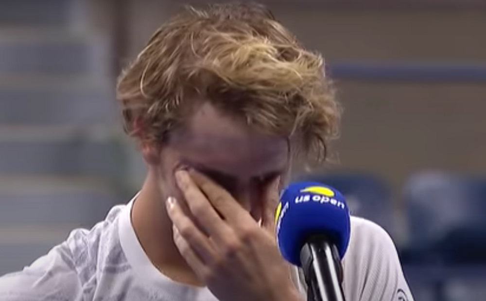 Zverev in lacrime parlando dei genitori: “Prima del torneo positivi al Covid” (VIDEO)
