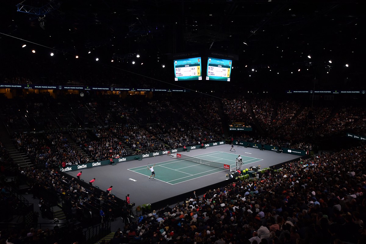 Masters 1000 Parigi Bercy: necessario un solo test in settimana