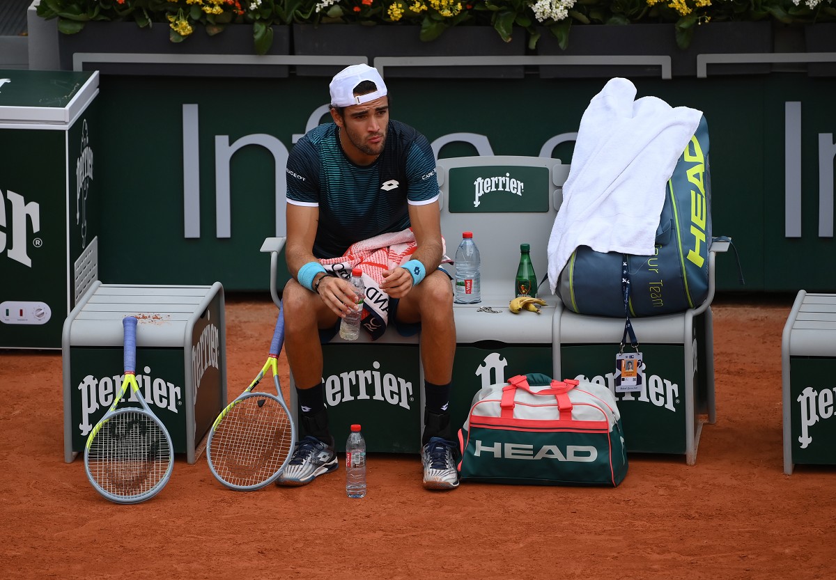 Matteo Berrettini: “È stata una brutta giornata, non mi sentivo bene in campo”