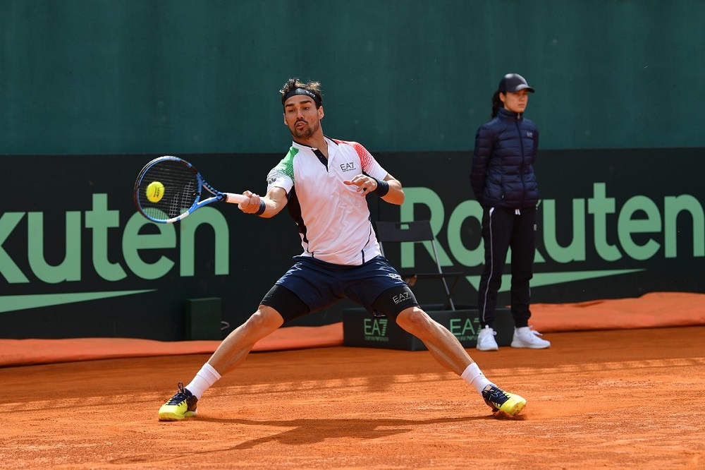 Fognini è positivo al Covid-19, escluso dall’Atp di Sardegna