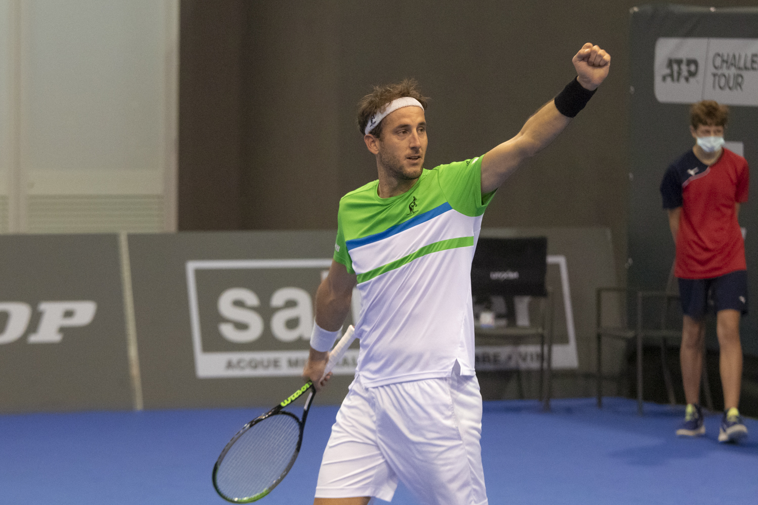 Luca Vanni rientra in pompa magna: “Mi sento vivo e gioco per tornare negli slam”
