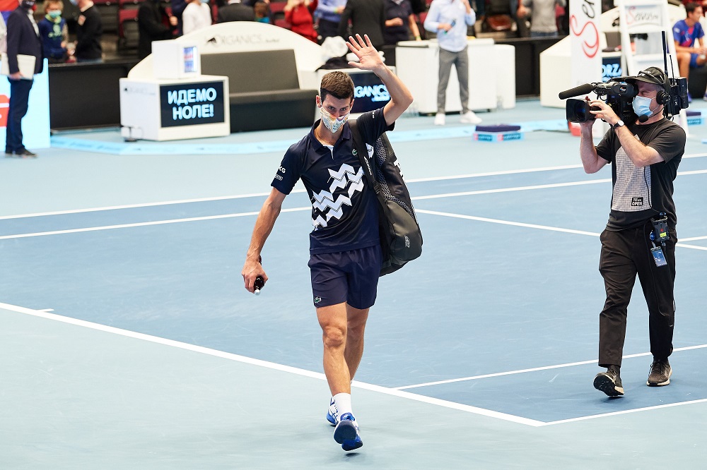 Djokovic sul ko con Sonego a Vienna: “La morte di Radovic ha influito”