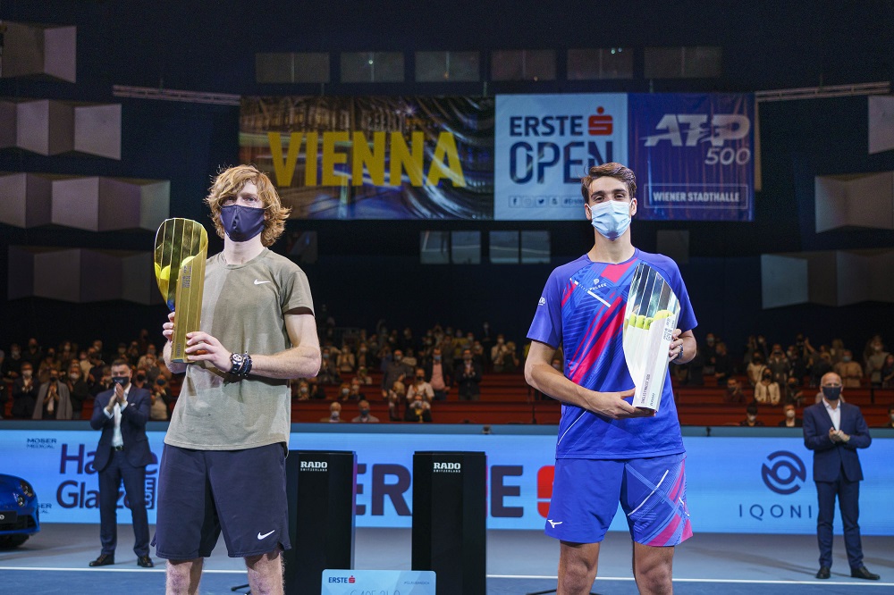 I ranking Atp e Wta: Rublev numero 8, Sonego best ranking