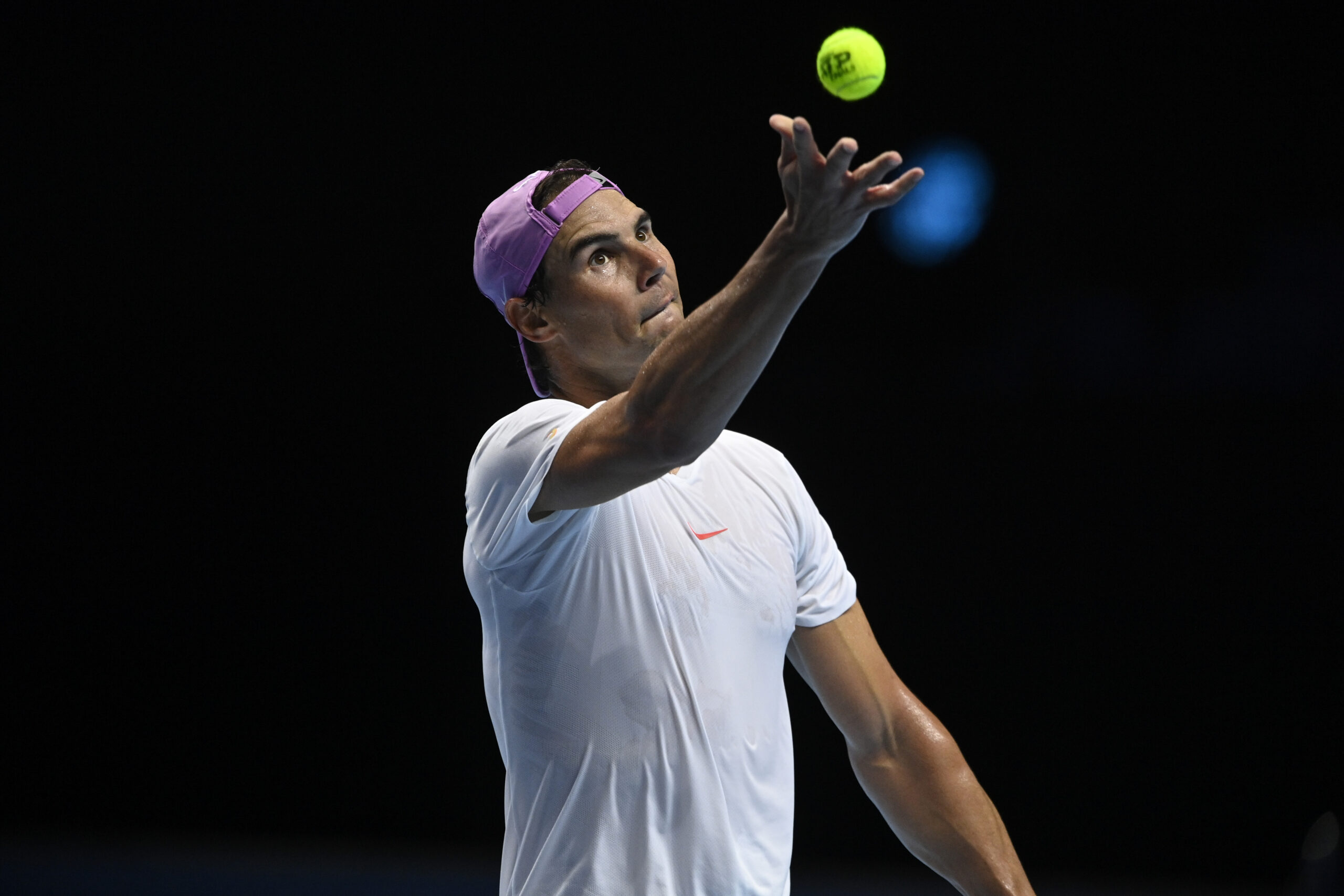 Rafael Nadal torna ad allenarsi in vista del 2021