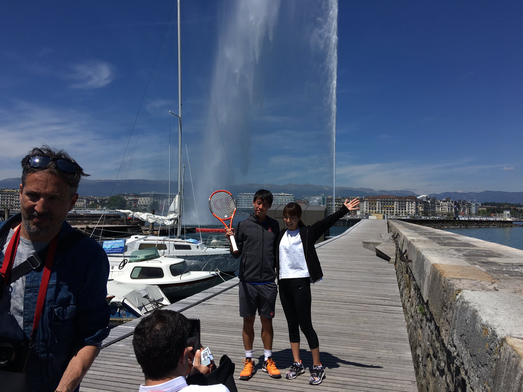Nishikori convola a nozze con l’ex modella Yamauchi