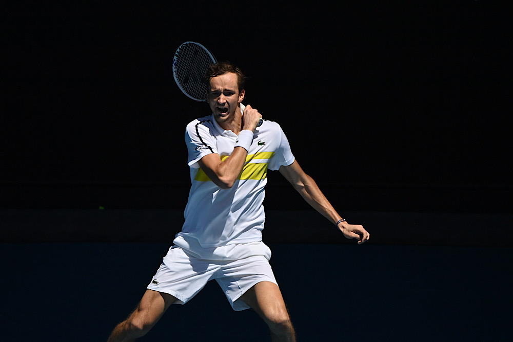 Daniil Medvedev alza la muraglia: Rublev non può nulla