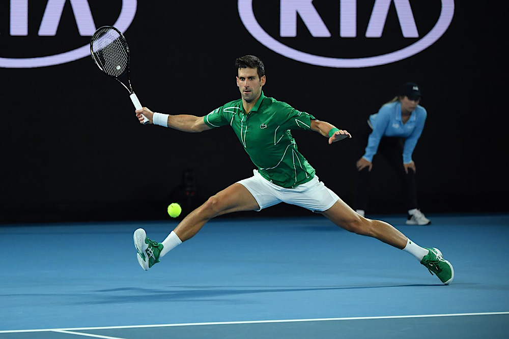 Novak Djokovic non brilla ma supera Tiafoe