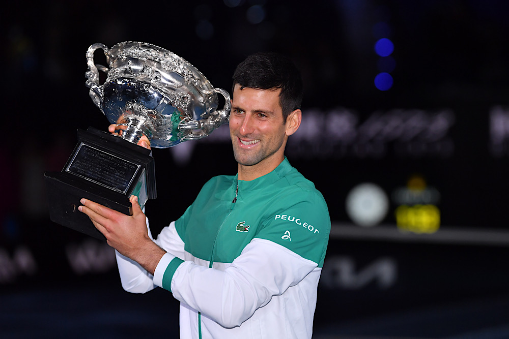 Australian Open: Novak Djokovic ha guadagnato 1 milione di dollari in meno rispetto al 2020