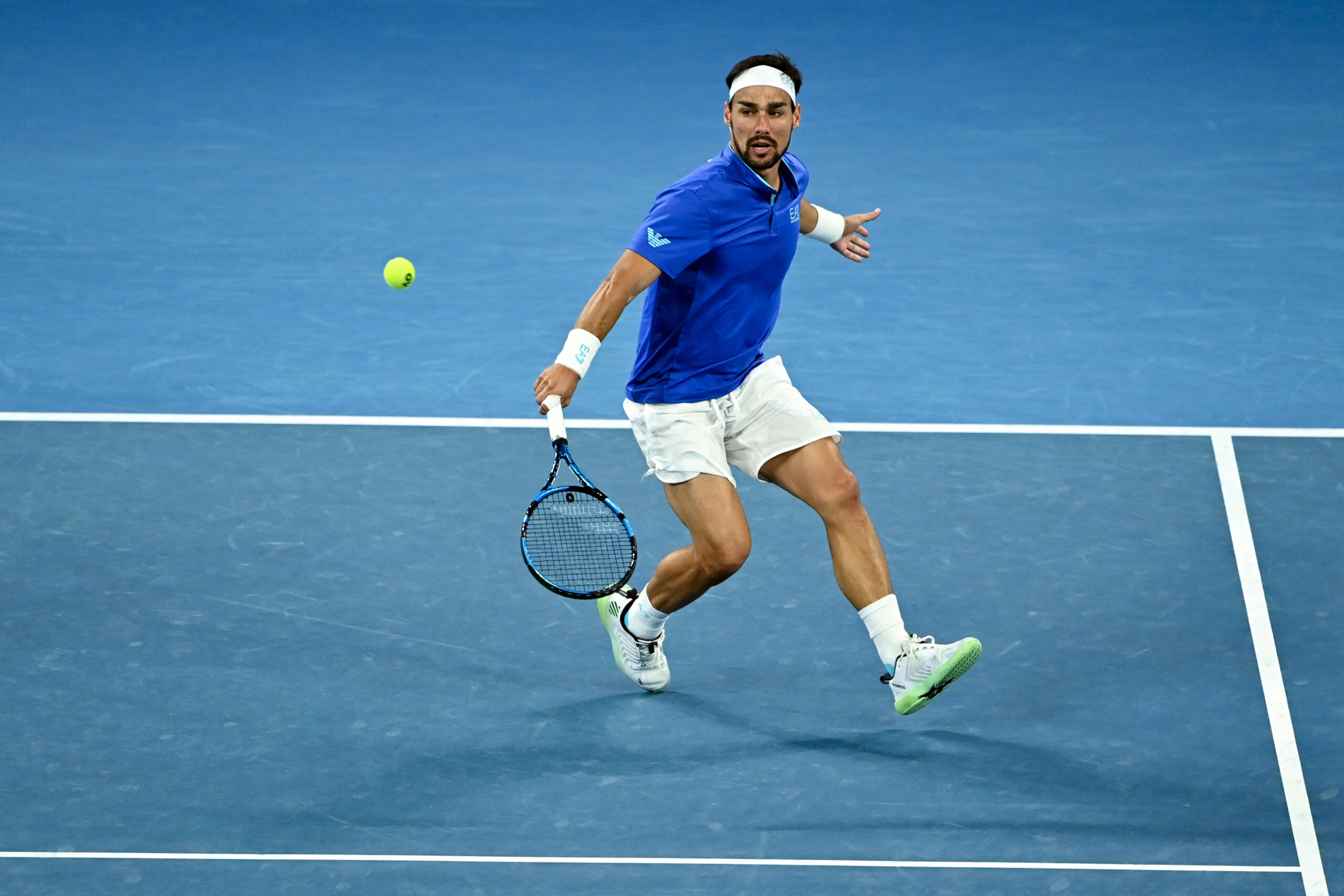 Australian Open, super tie-break con polemica finale: Fognini vince il derby contro Caruso