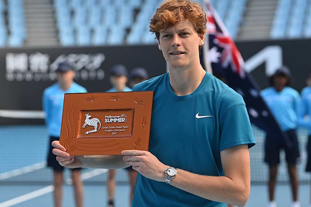Tabellone ATP Dubai: Jannik Sinner testa di serie, presenti anche Sonego e Cecchinato