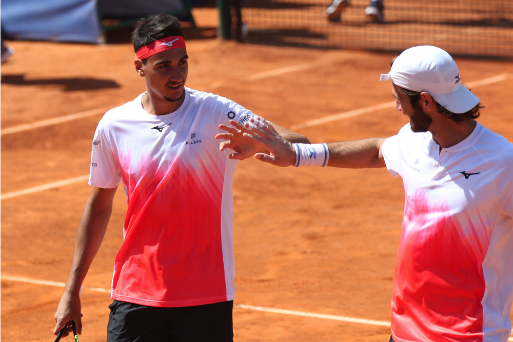 Sardegna Open, Sonego e Vavassori in finale di doppio con un walkover: Evans si ritira