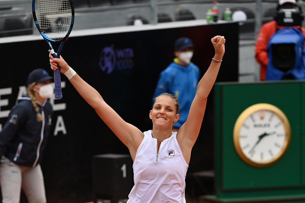 WTA Roma: la finale sarà tra Karolina Pliskova e Iga Swiatek