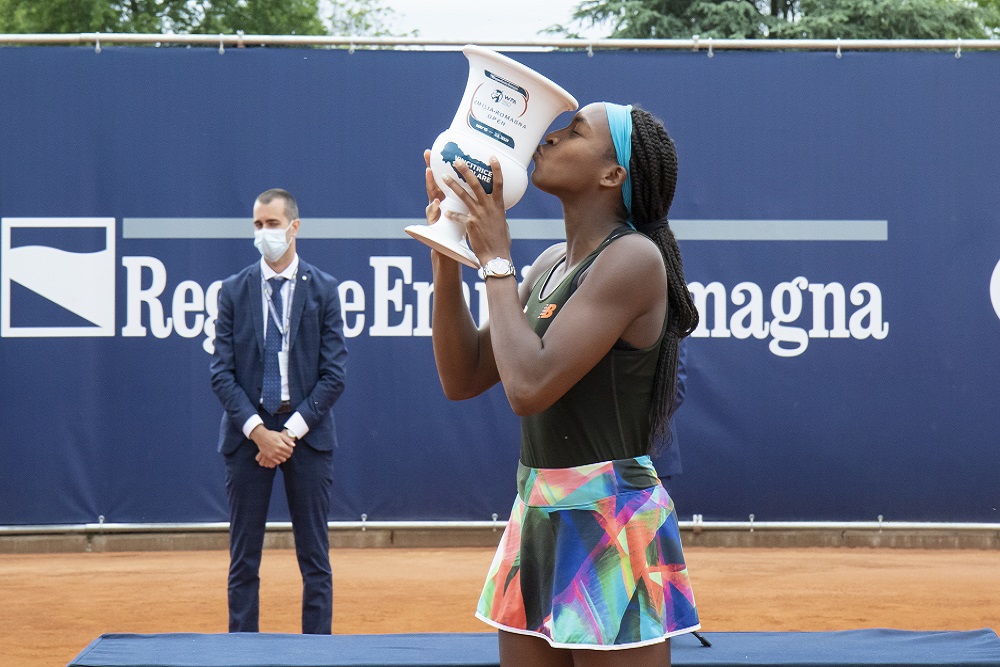 Parma incorona Cori Gauff: Wang Qiang si arrende in due set