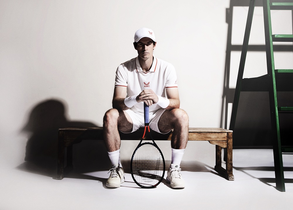 Wimbledon: Andy Murray vestirà in lana Merino grazie ad ACM e The Woolmark Company