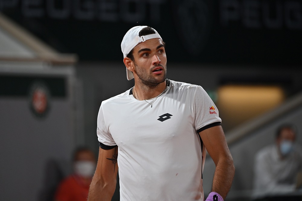 Matteo Berrettini: “Non ha senso far andare via il pubblico per il coprifuoco”