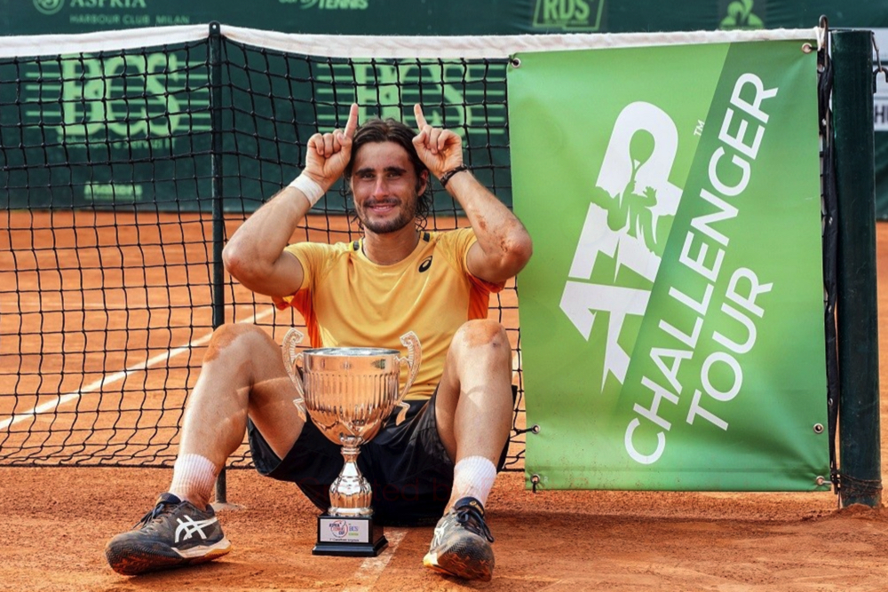 Aspria Tennis Cup, Gian Marco Moroni si prende tutto in una volta
