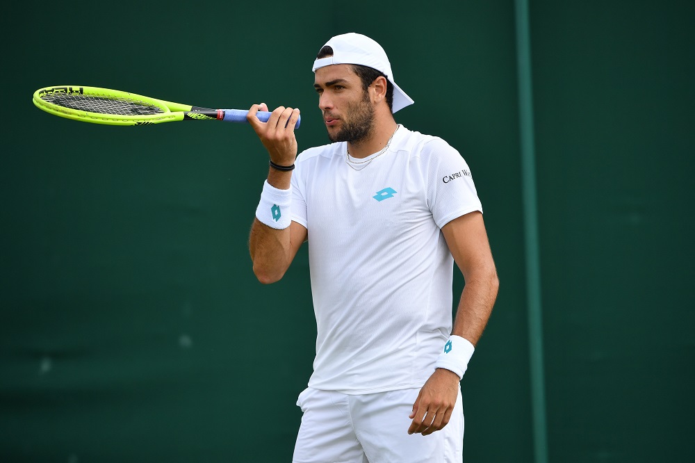 Matteo Berrettini: “A Wimbledon ho tifato per Federer, questo è il tempio del tennis”