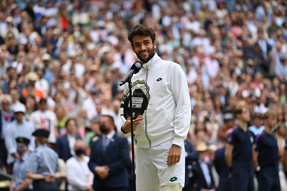 La grinta di Matteo Berrettini: “Da ora in poi punterò sempre ad alzare il trofeo”