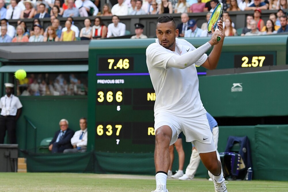 Nick Kyrgios: “Sono stato criticato perché sono diverso ma io sono contento del modo in cui gareggio”