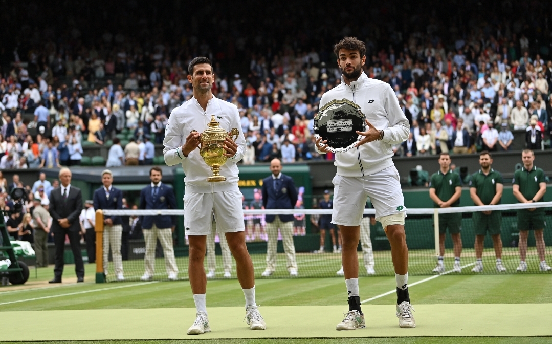Numeri da record per Djokovic-Berrettini: è l’incontro più visto di sempre su Sky