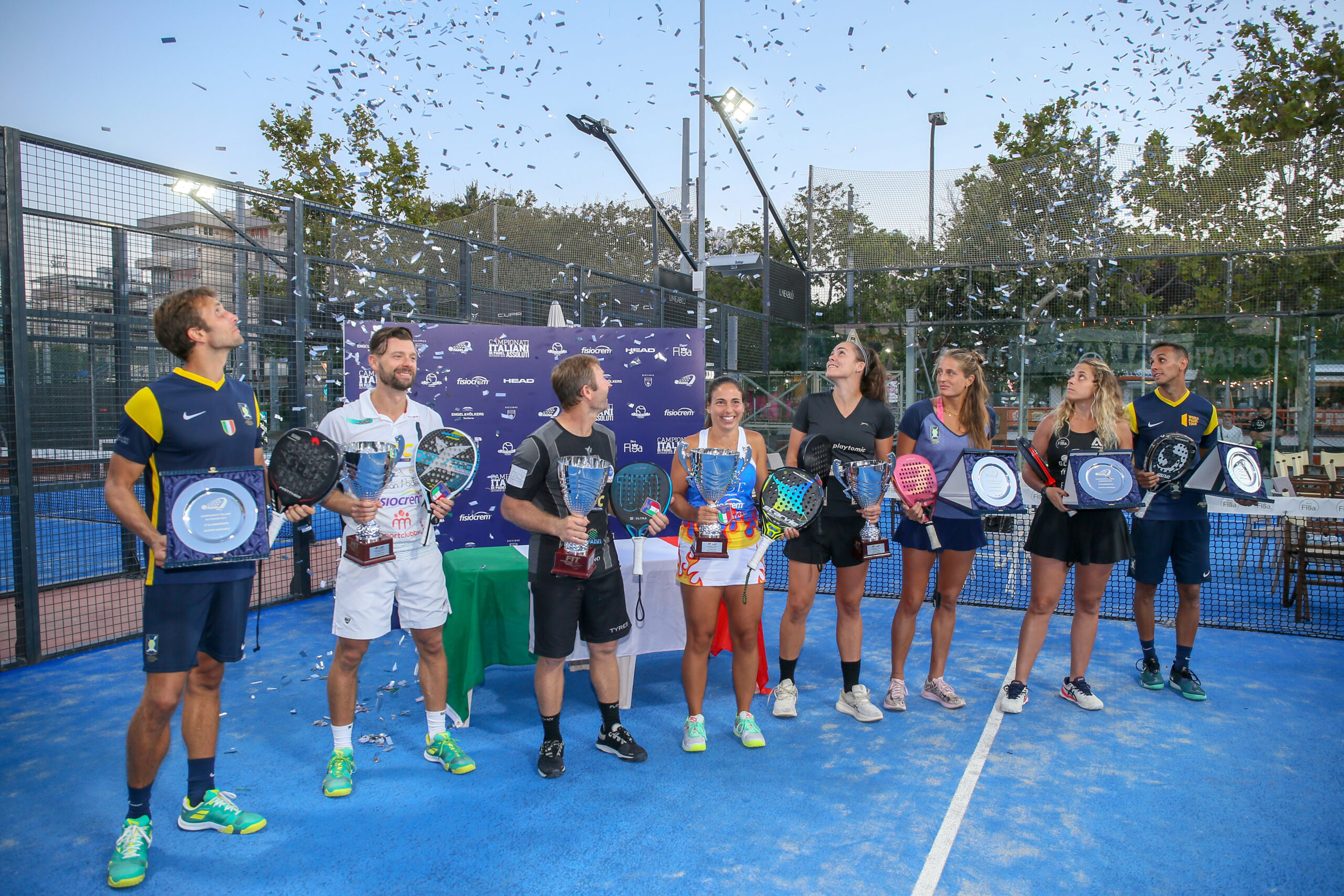 Padel, Campionati Italiani Assoluti: Capitani-Cremona ancora campioni, nel femminile trionfano Sussarello e Orsi
