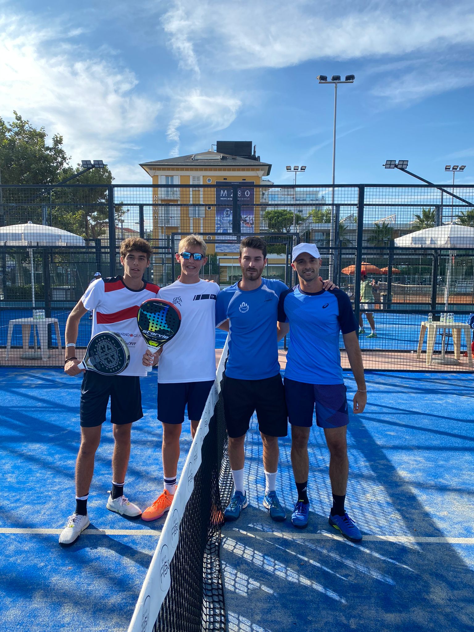Campionati assoluti Sun Padel Riccione, il torneo entra nel vivo