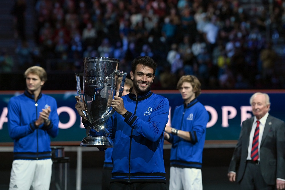Matteo Berrettini: “Siamo una bellissima squadra, mi piacerebbe cenare con loro più spesso”